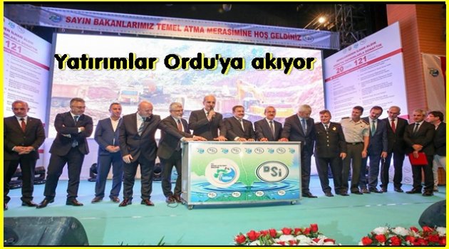 20 TESİSİN TEMELİ TÖRENLE ATILDI