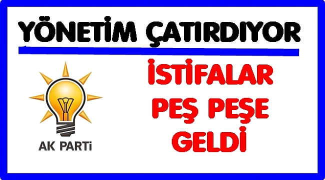 AK Parti&#039;de yönetimden kimler istifa etti