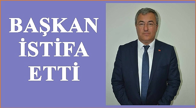 Başkan görevi bıraktığını açıkladı