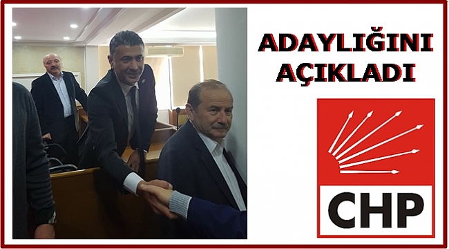 CHP&#039;de Akpınar  adaylığını açıkladı