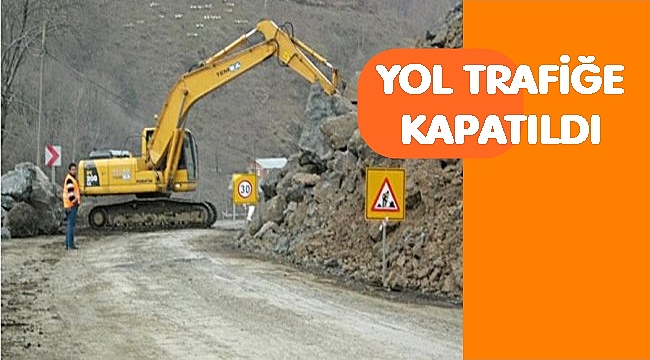 Gölköy Yolu ulaşıma kapandı
