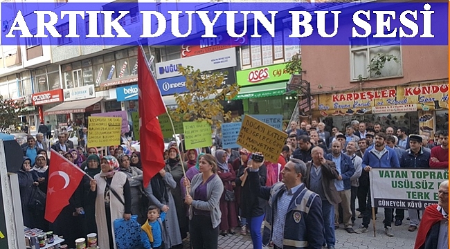 Köylüler sonunda isyan etti!