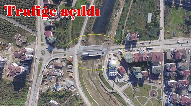 O BÖLGEDE TRAFİK NEFES ALDI