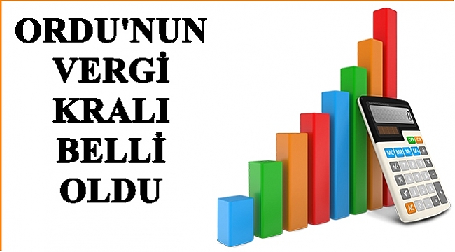 Ordu&#039;da en çok vergi ödeyenler açıklandı