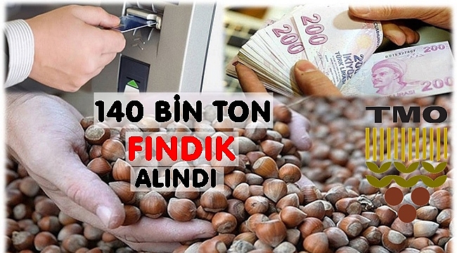 TMO parayı peşin ödedi