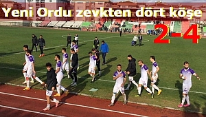 YENİ ORDUSPOR DEPLASMANDA KAZANDI: 2-4