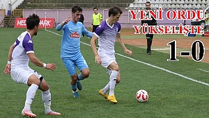 Yeni Orduspor  Pazarspor'u tek golle geçti; 1-0