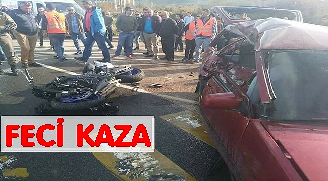 1 ölü 4 yaralı var