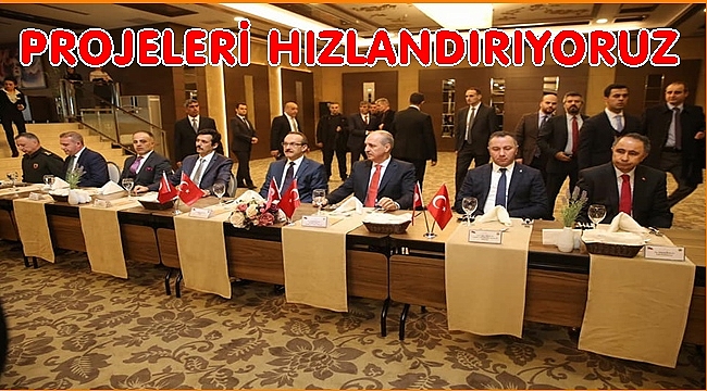 Bakan Kurtulmuş İş adamlarıyla istişare etti