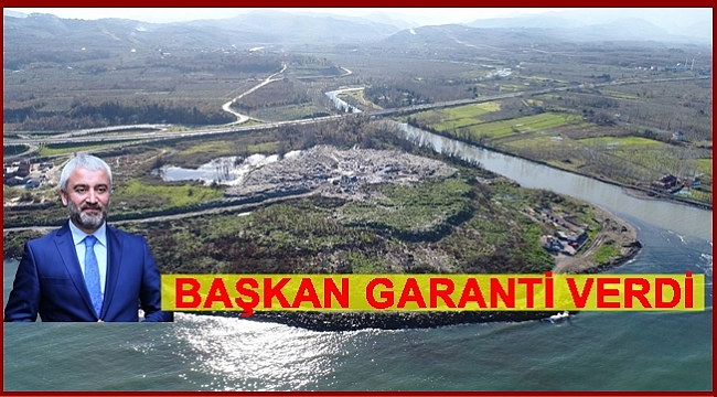 Başkan Yılmaz: Artık oraya dökülmeyecek