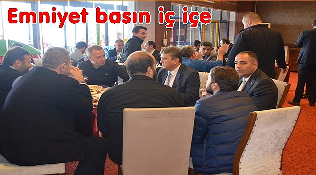 Emniyet Müdürü Erduğan basınla buluştu