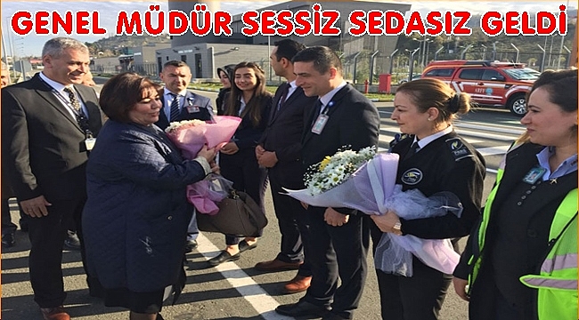 Genel Müdür Ocak havalimanını ziyaret etti