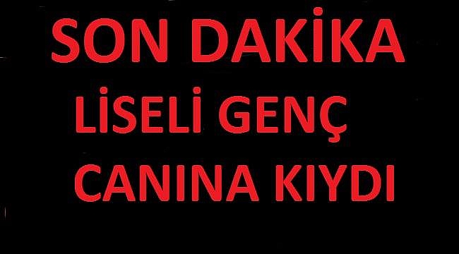 Lise son sınıf öğrencisi iple intihar etti