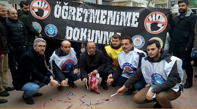 Öğrenci velisi öğretmene saldırdı