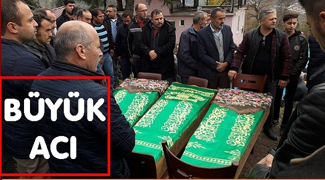 Trafik kazasında yaşamını kaybedenler son yolculuğuna uğurlandı