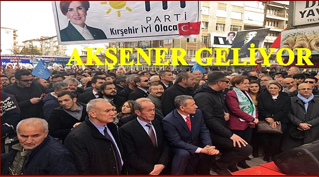 Akşener Ordu ve Giresun Teşkilatlarının açılışını yapacak