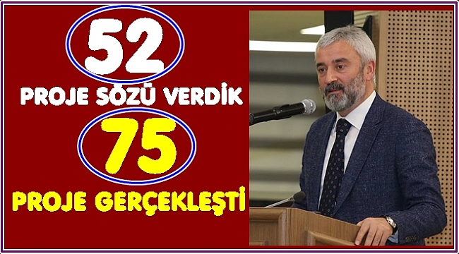 Başkan Yılmaz: Parmakla gösterilen bir Büyükşehir Belediyesiyiz