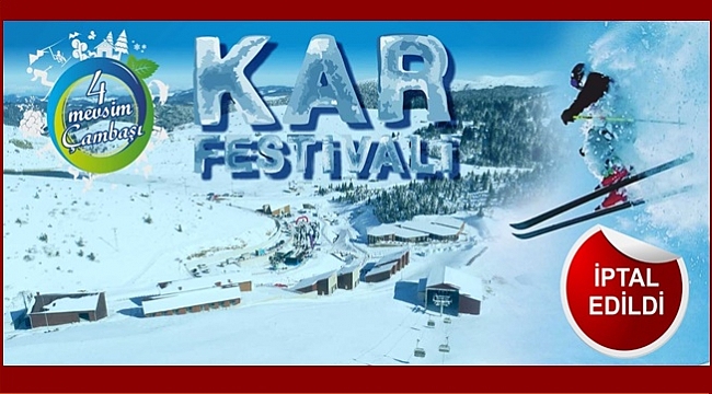 Büyükşehir Çambaşı Kar Festivalini iptal etti