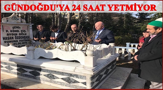 Gündoğdu&#039;dan yoğun mesai