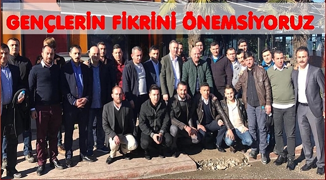 Gündoğdu gençlerle buluştu