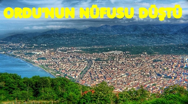 Nüfusunu en fazla arttıran ilçe Altınordu oldu