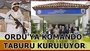 Ordu'ya komando taburu müjdesi