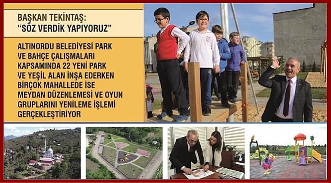 Tekintaş; Çocuklar için ne yapsak azdır