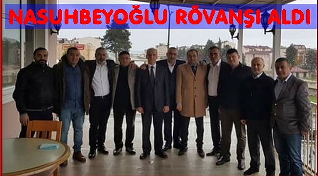 Yeni başkan Nasuhbeyoğlu