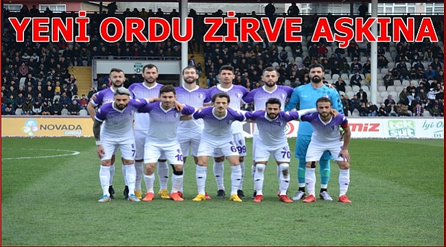 Yeni Orduspor galibiyetle başladı: 1-0