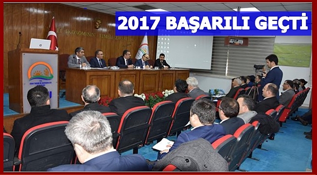 Yılmaz bir yılı değerlendirdi