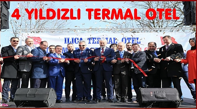 Ilıca'ya yeni kaplıca oteli yapılıyor