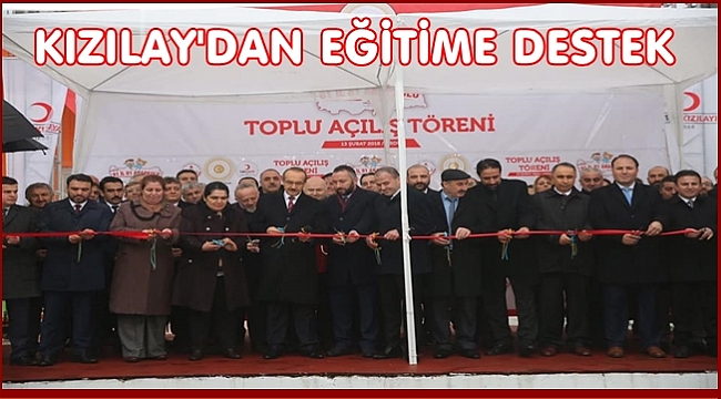 Kızılay Fatsa'da anaokulu yaptırdı