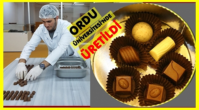 Ordu Üniversitesi&#039;nden ;Besleyici ve sağlıklı çikolata