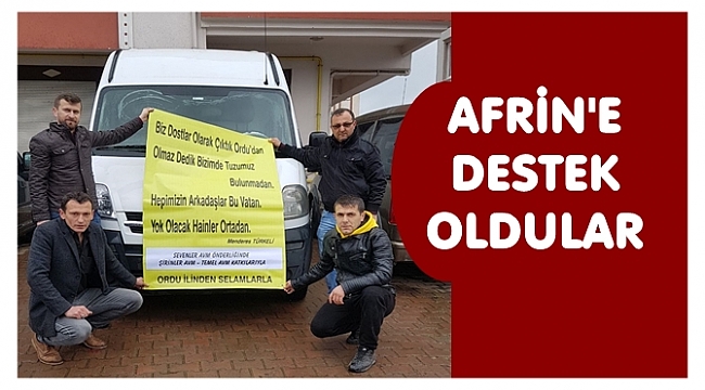 Ordulu esnaflardan örnek davranış