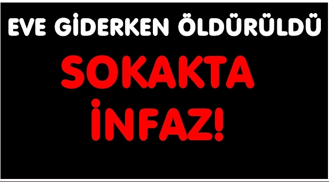 Pusuya düşürülen vatandaş öldürüldü