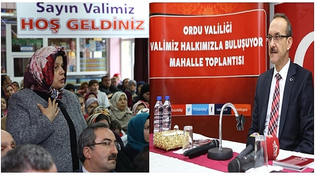Sorunları Vali Yavuz&#039;a ilettiler