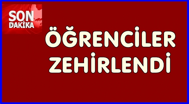 25 üniversite öğrencisi hastaneye kaldırıldı