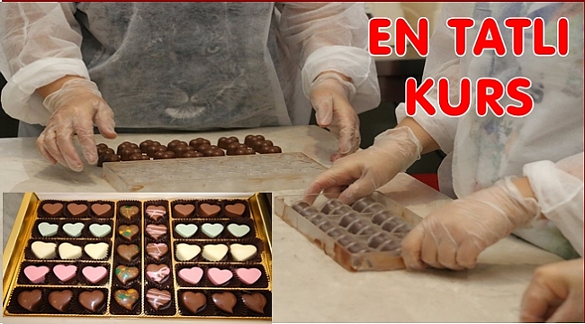 Çikolata yapmayı öğrendiler
