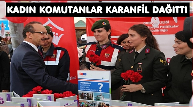 Kadın Komutanlar  Kadınlar Günü&#039;ne renk kattı