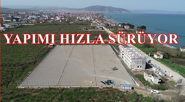 Turnasuyu'nda iki stadyum birden yapılıyor