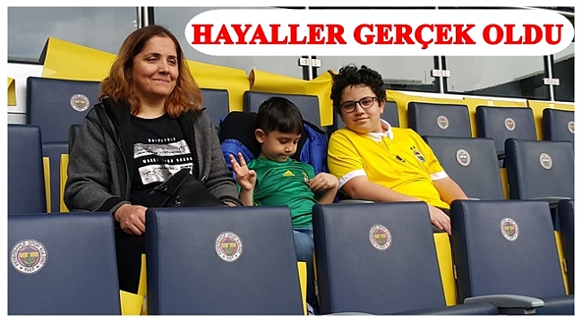 Vali Yavuz sayesinde derbi maçı izlediler