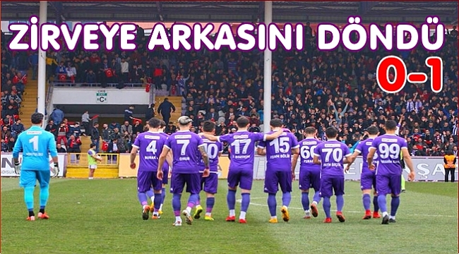 YENİ ORDUSPOR ZİRVE YARIŞININ DIŞINDA KALDI