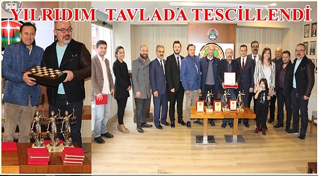 DERECEYE GİRENLER ÖDÜLLENDİRİLDİ