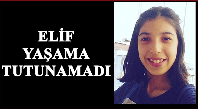 Liseli Elif sevenlerini üzdü