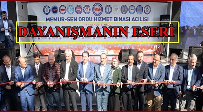 Memur Sen Ordu Temsilciliği yeni hizmet binasına taşındı