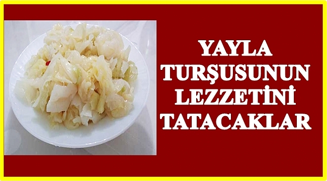 Ordu'nun yayla turşusu İstanbul'un en büyük otelinde