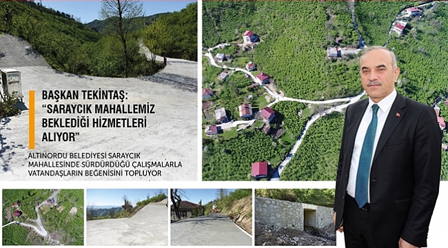 Tekintaş: Saraycık'a hizmet yaptık