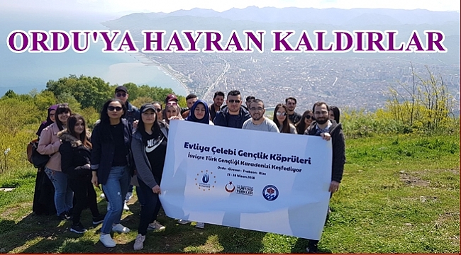 Türk Gençleri Karadeniz'i keşfediyor