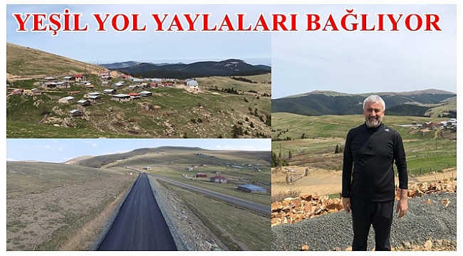 Yaylalarda asfalt konforu