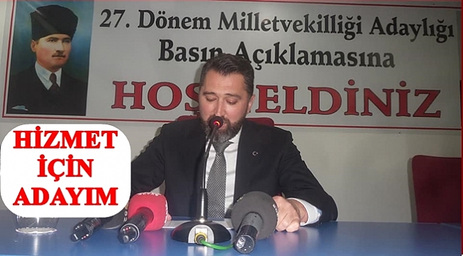 Yüce :Ben partimin emrindeyim